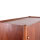 Swedish High Cabinet, Teak, Beech, Brass model Napoli, David Rosen 1960.