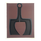 Raoul UBAC, The Earth I, 1978: Original lithograph signed in pencil.