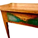 Tableau allmoge suédoise, XIXe siècle, peinture d'origine