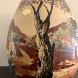 Vase ovoïde en grès basque Ciboure, Rodolphe Fischer et Richard Le Corrone