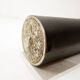 Steel and faux leather Cylinder Umbrella Stand - 1970s