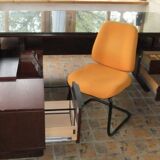 Bureau CIOLINO ancien vintage chaise fauteuil ADDFORM bar tiroir caisson