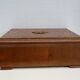 Old wooden storage box