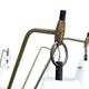 Mid-Century Large 8 arms Arredoluce manner chandelier. Italy 1950s