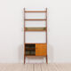 Norwegian free standing wall unit in teak by Torbjorn Afdal, 1960s