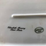Butter dish painted by E. Monroy