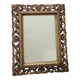 Napoleon III style mirror in carved wood, 20th century.