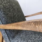 Fauteuil design type 300-138 Pologne années 70.