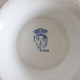 Ironware soup tureen "Snowball" model Saint Amand and Hamage