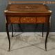 Mahogany Games Table, Louis XV/Louis XVI Transition Style – Late 19th Century
