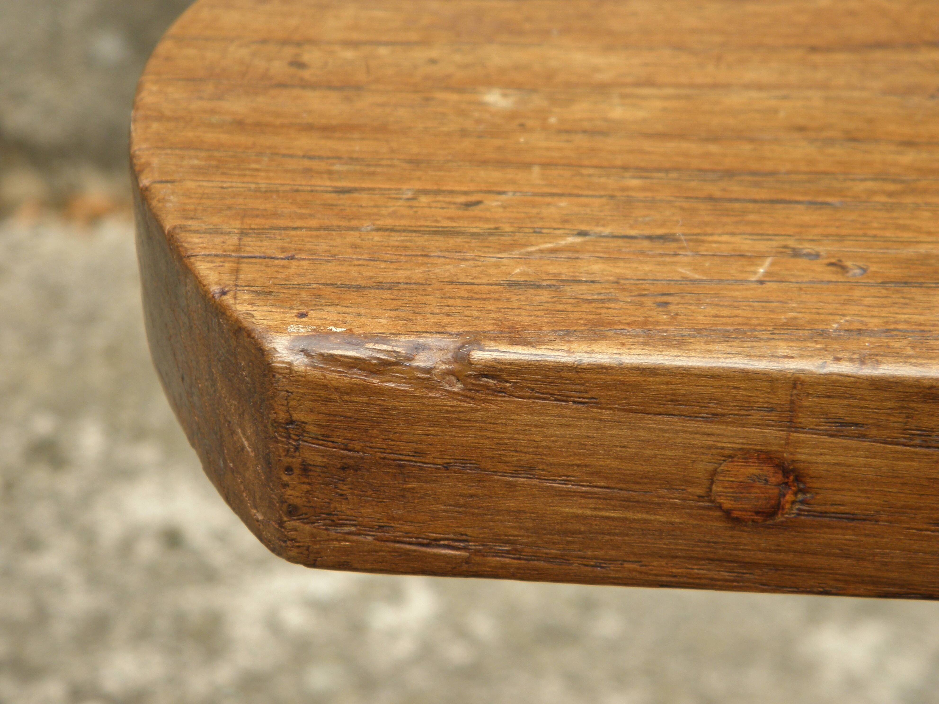 Pair of farmhouse benches 165 cm