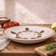 Large deep dish Gien Copenhagen vintage