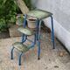Escabeau trois marches vintage