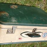 Vintage vulcanized fiber case