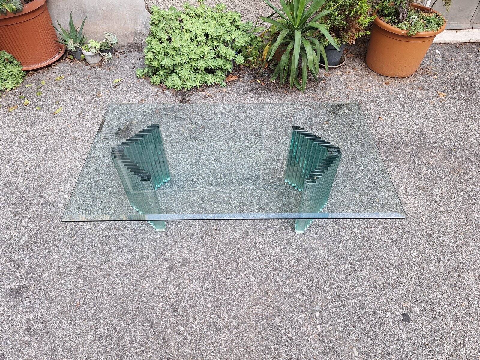 Vintage Coffee Table by Luigi Massoni for Gallotti & Radice, 1970s