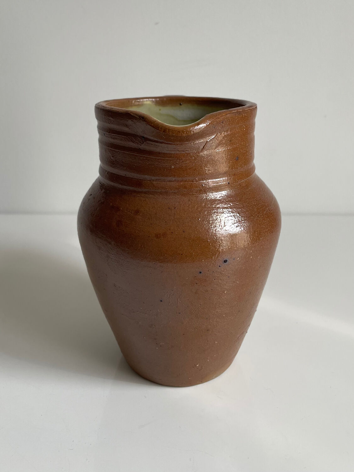 Handcrafted ceramic jug