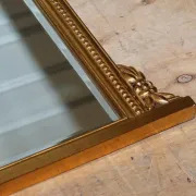 Vintage Victorian Gold Wall Mirror
