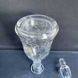 Port wine service – Blown, engraved and cut crystal – Art Deco
