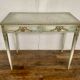 Console à 2 tiroirs dans le style de Louis XVI