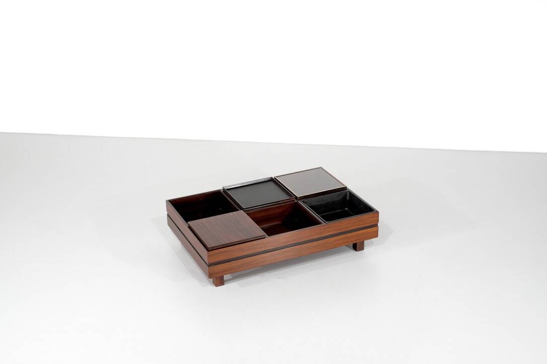 Coffee table by Carlo Hauner for Forma Italy, 1960s.