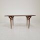 Table basse ou d'appoint rectangulaire italienne des années 1960