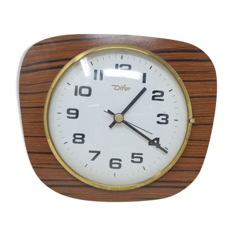 Vintage Difor wall clock