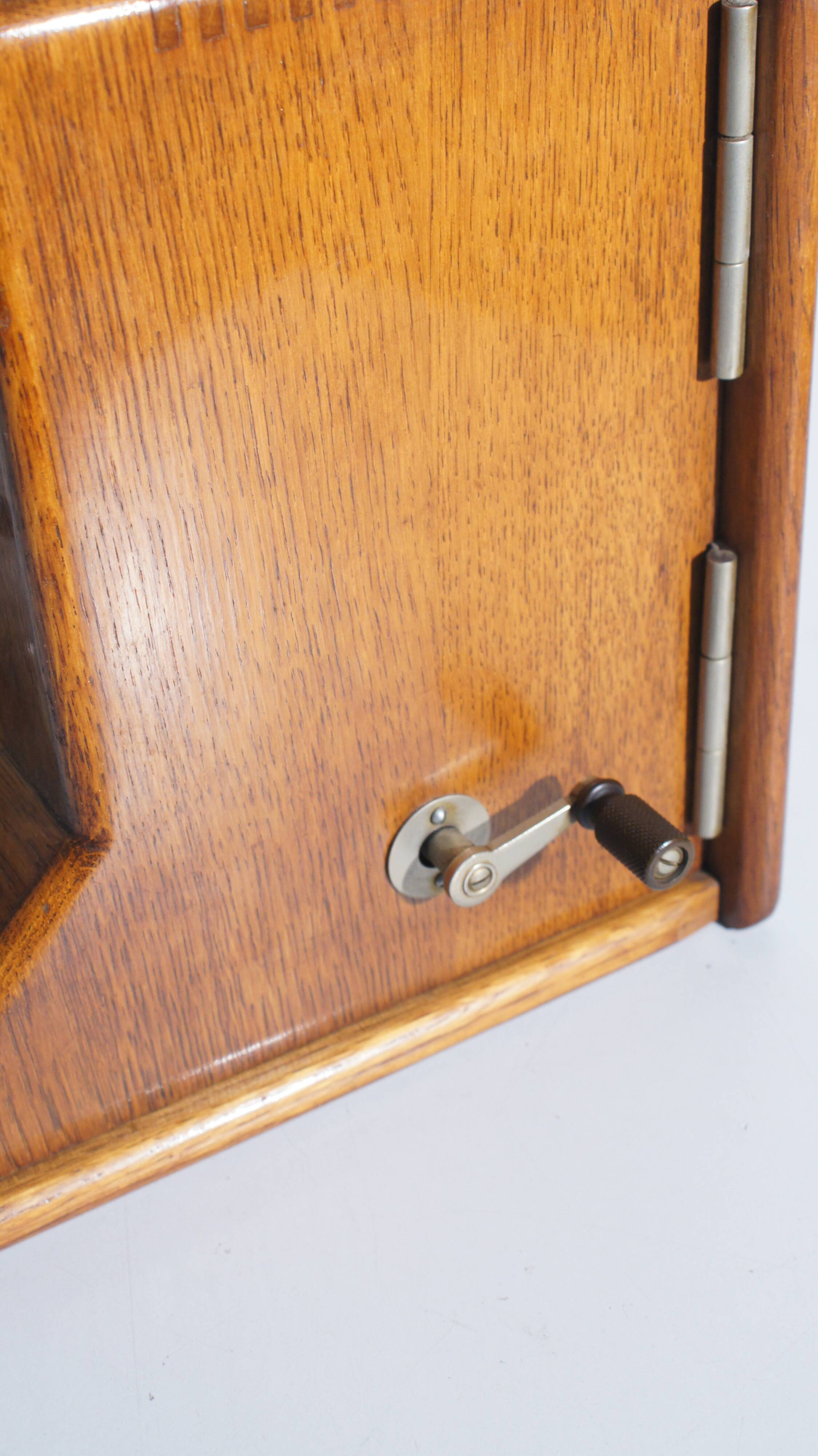 Wooden network telephone centre - vintage 1964
