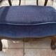 armchair with footrest