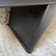 60s brutalist black sideboard