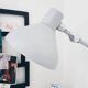Lampe de bureau industrielle – atelier jumo gs1 – gris style jielde – année