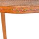 English caned chair in painted wood