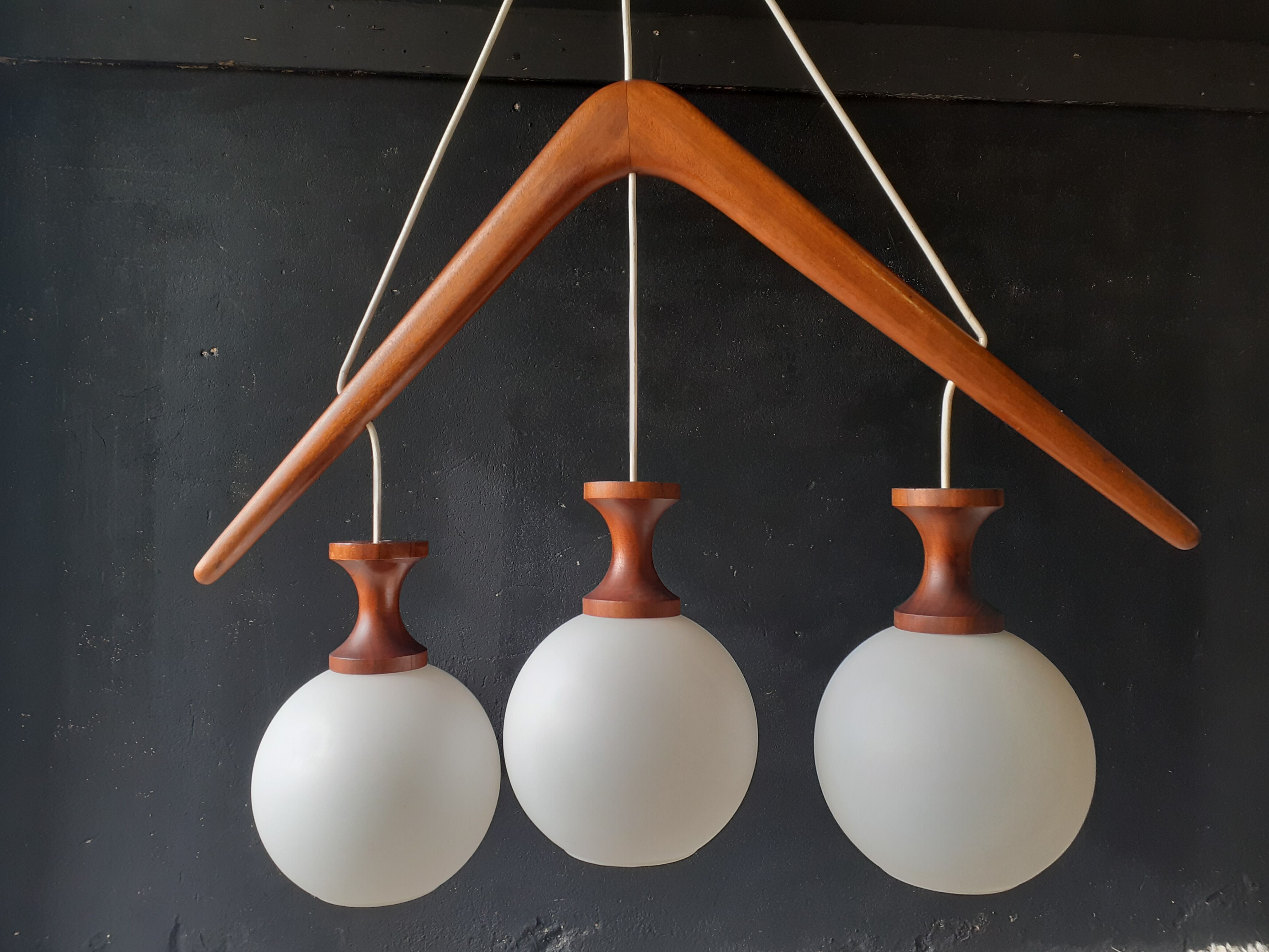 French chandelier Rispal, model 102-39