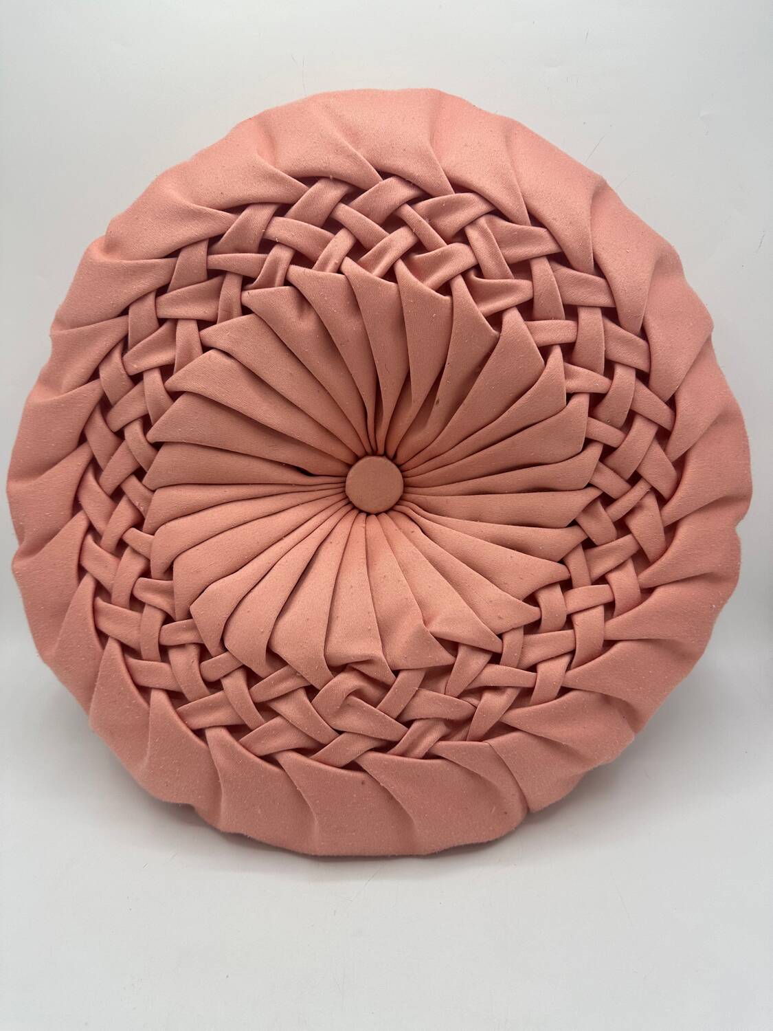 Coussin rond vintage