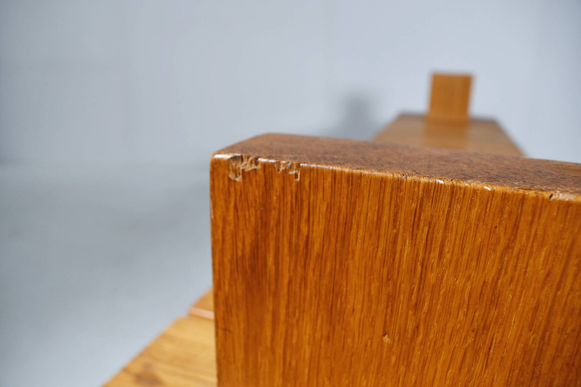 Prototype de banc par Olof Pira. Suède, années 1970.