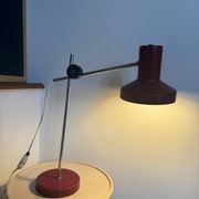 Lampe de bureau en métal, années 70