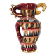 Vase H.Bequet décor Smyrne forme oiseau