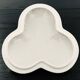 Porcelain clover sugar bowl