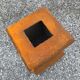 Cast iron base for statue or Medici.