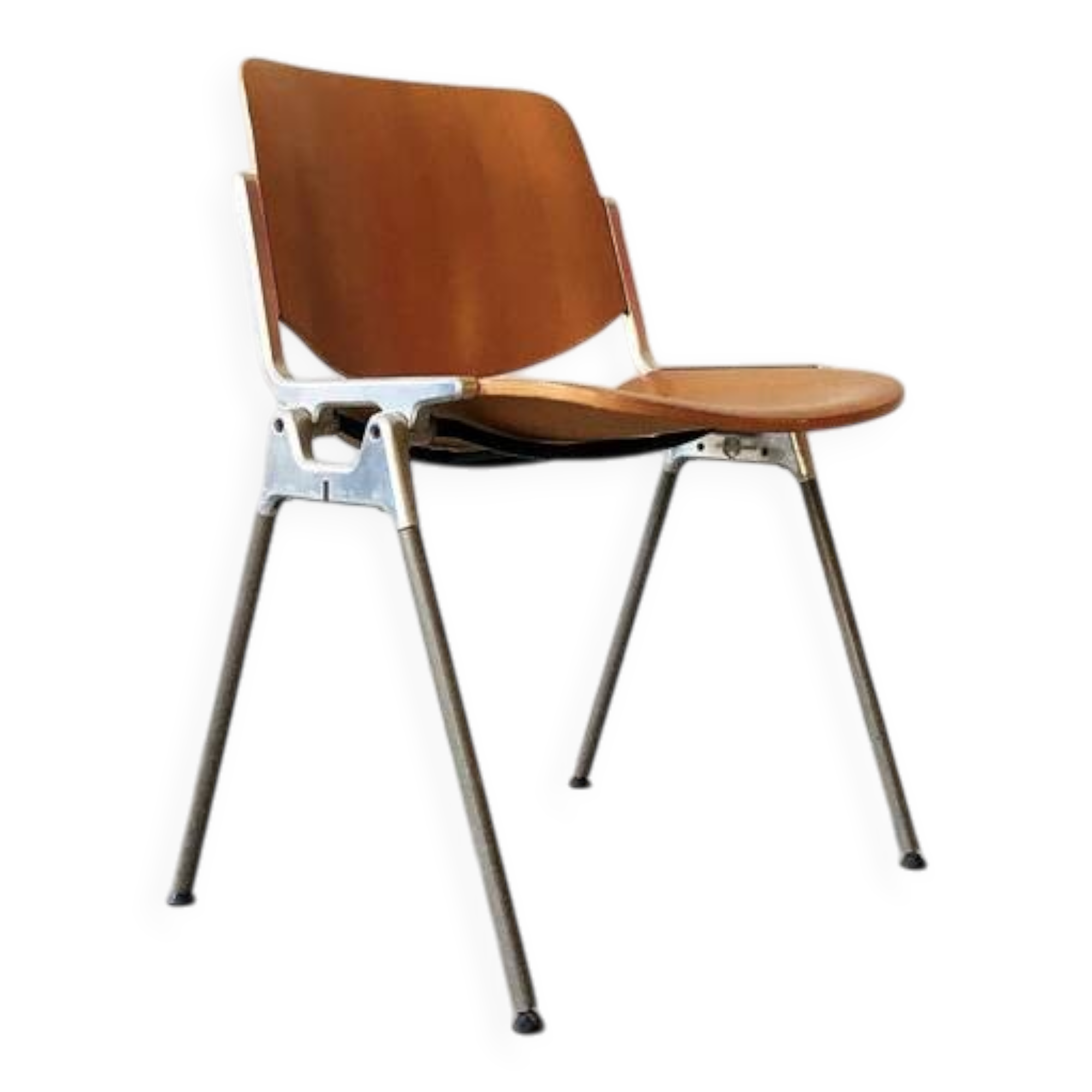 Danish rope seat chair, 1960s