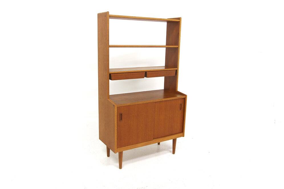 Scandinavian teak bookcase, Sweden, 1960