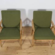 Mid-Century Modern Armchairs from TON, Czechoslovakia, 1960s, Set of 2