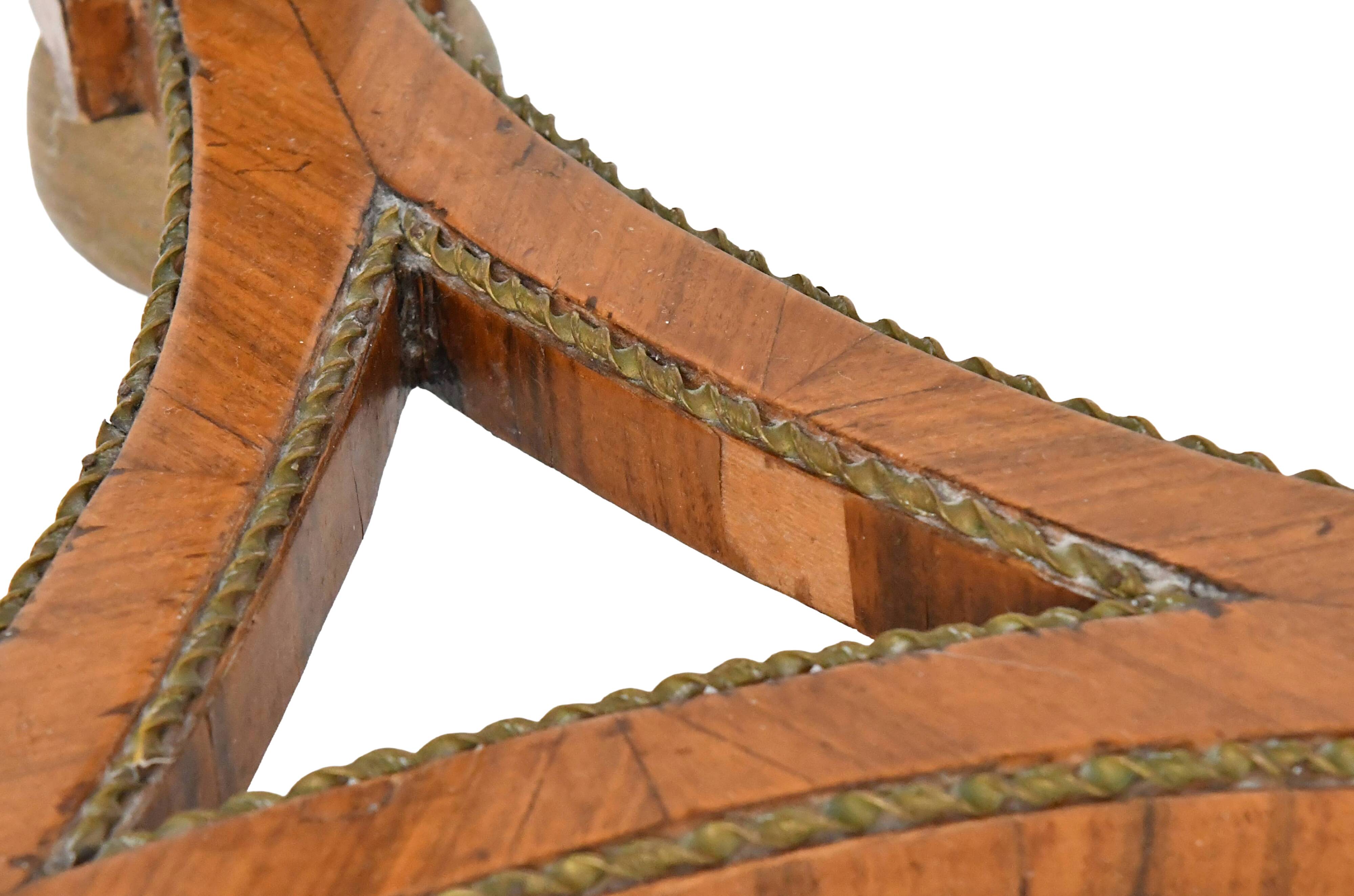 Empire style tripod stool