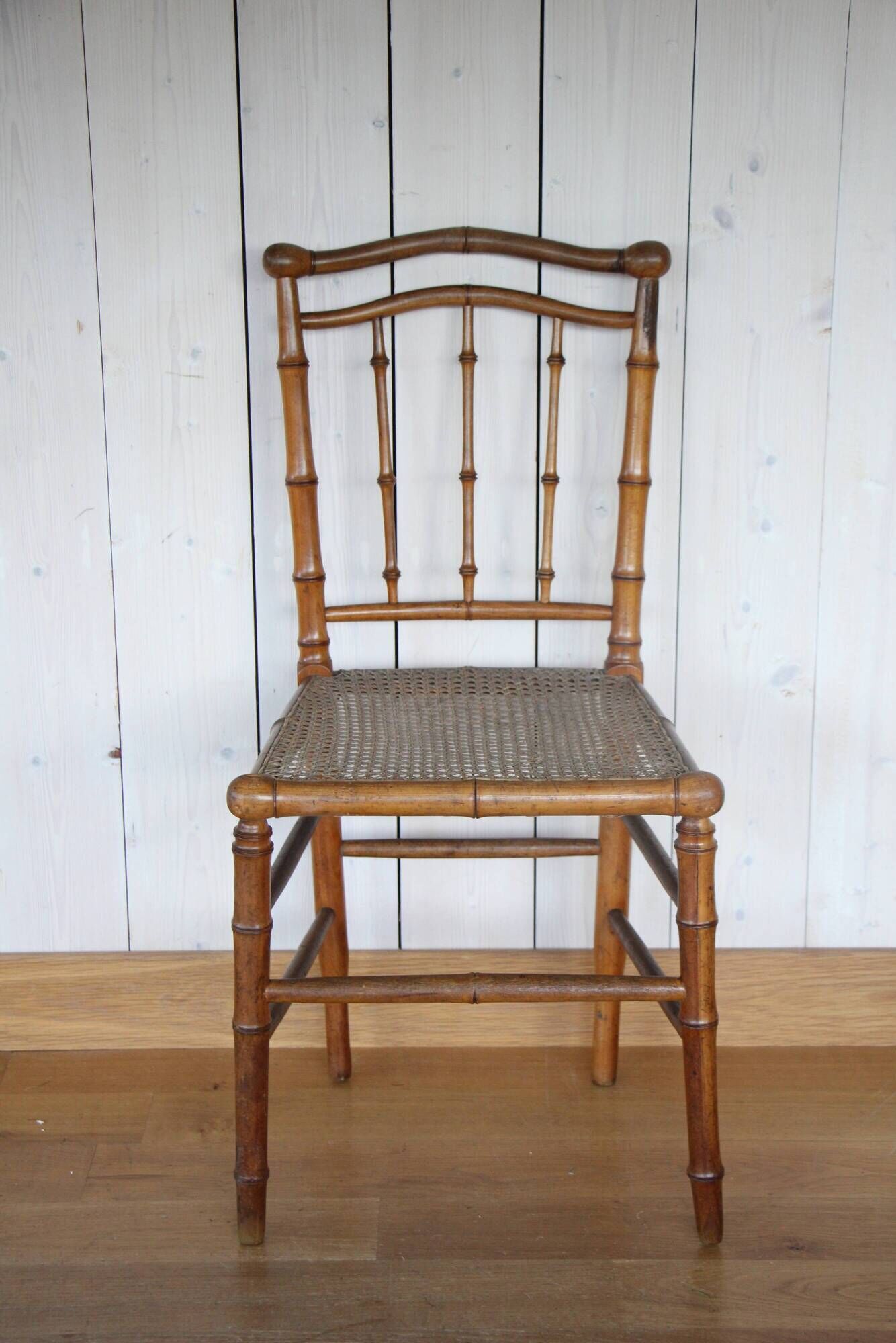 Caned chair Napoleon III