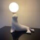 Lampe Otarie vintage en céramique de Delfts années 60