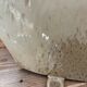 Rare glazed stoneware vase, Japan, 20th century. Wabi-sabi aesthetic.