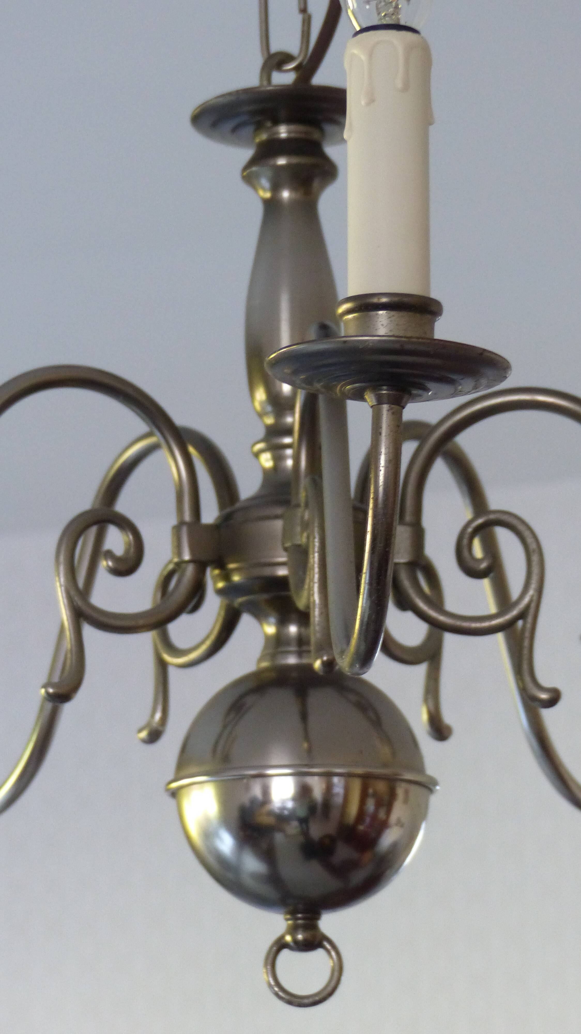 Tin chandelier