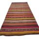 Vintage Turkish kilim, handwoven, 152x318 cm.