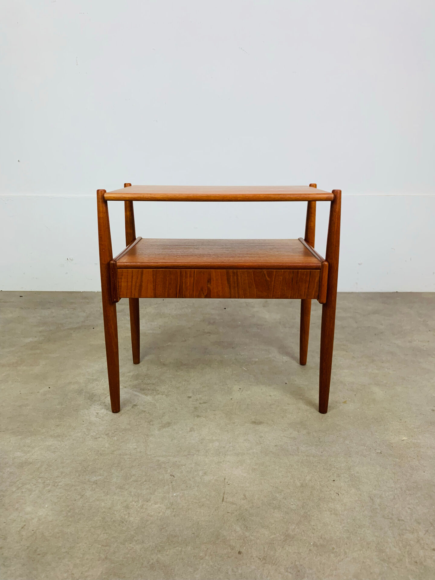 Scandinavian teak bedside table, 1960s