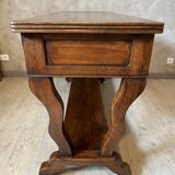 Walnut draper table