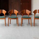 Set of 4 dining chairs by Schou Andersen
